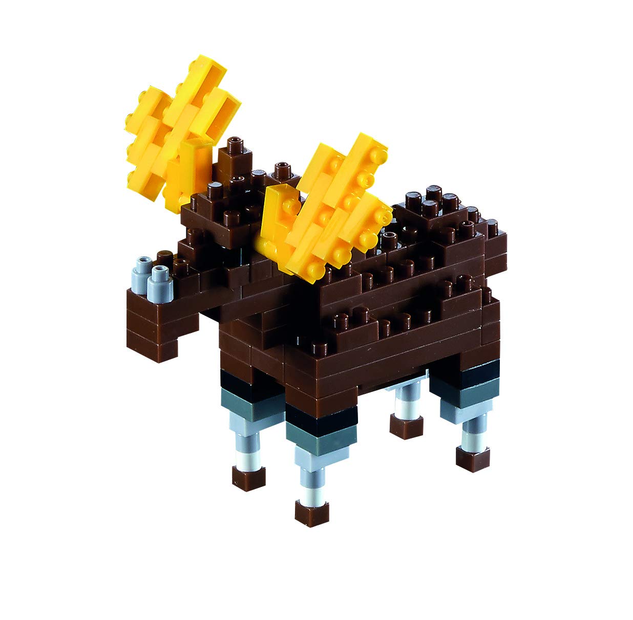 Brixies "Moose 3D-Motif Building Blocks (Multi-Colour)