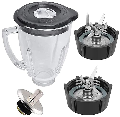 Cups Glass Jar Compatible with Oster Osterize Blender