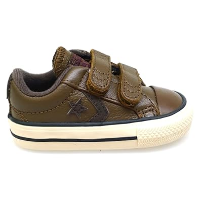 sneakers converse bambino marrone