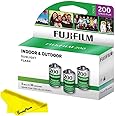 Fujifilm Fujicolor 200 35mm Color Negative Film, 36 Exposures (3 Rolls)