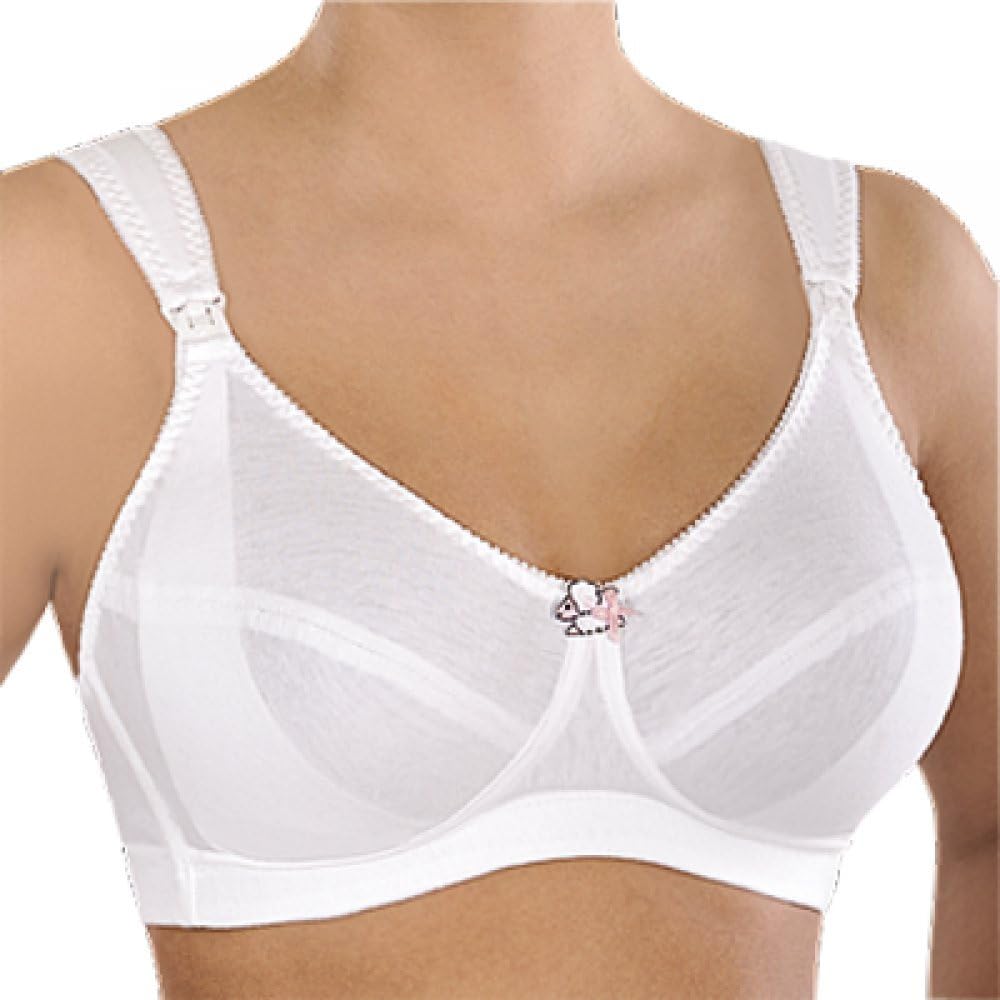 Rosme Womens Wireless Nursing Unpadded Cotton Bra Collection Mamacita at  Women’s Clothing store