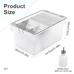 Rotulark Large Lab Mouse Cage, Laboratory Rat