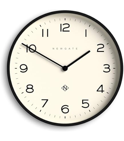 Amazon.com: NEWGATE® Universal wall Clock | Large Metal Modern