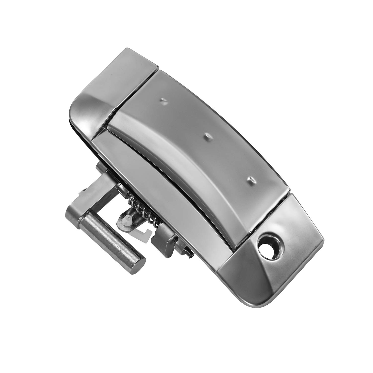 Photo 1 of Gledewen Exterior Door Handle Driver Side Left with Key Hole | for 2003-2009 Nissan 350Z | Replaces# 80607-CD41E, 80607-CD40B, 80607-CD40E, 80607-CD41D