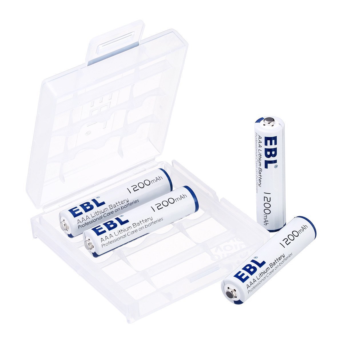 EBL AAA Litio Baterías 1.5V 1200mAh para los Equipos Domésticos - 8 Unidades (NO ES RECARGABLE)
