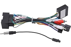 Car Audio Accessories, Audio Wiring Harness with CAN Bus, 16Pin Plug and Play, No Modification Required, Compatible with Chev
