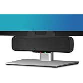 Cyber Acoustics USB Speaker Bar (CA-2890) – Stereo USB Powered Speaker, Easily Clamps to Monitor, Convenient Controls