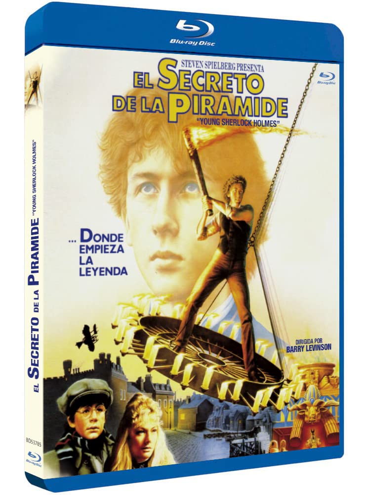 El Secreto de la Pirámide BD 1985 Young Sherlock Holmes [Blu-Ray] [Import]