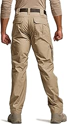 CQR Men's Tactical Pants, Water Resistant Ripstop