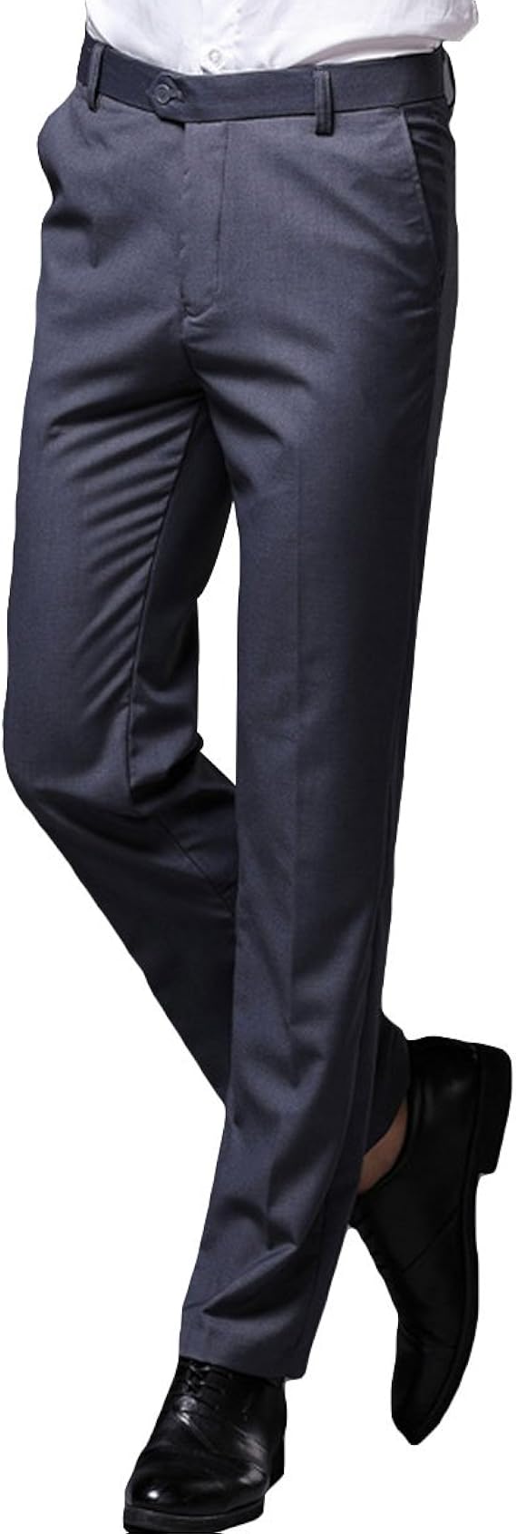 Amazon Co Jp Yunclos メンズ スラックス スーツパンツ ビジネス 無地 薄手 通勤 服 ファッション小物