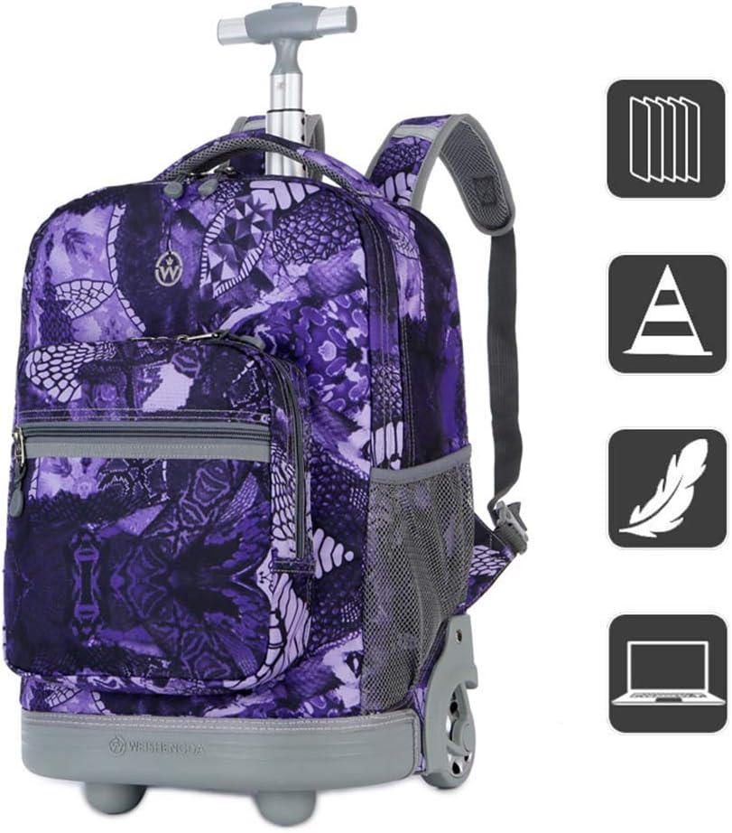 zaino a libro rotolante per le donne