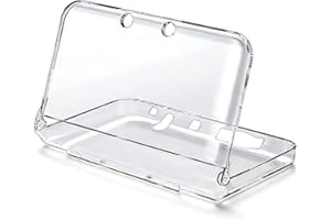 Gimtsui Clear Crystal Hard Shell Protective Case Cover Suitable for New 2015 Nintendo 3DS XL LL