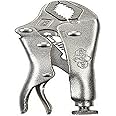 IRWIN Tools VISE-GRIP Locking Pliers, Original, Curved Jaw, 5-inch (4935579),Silver Metallic