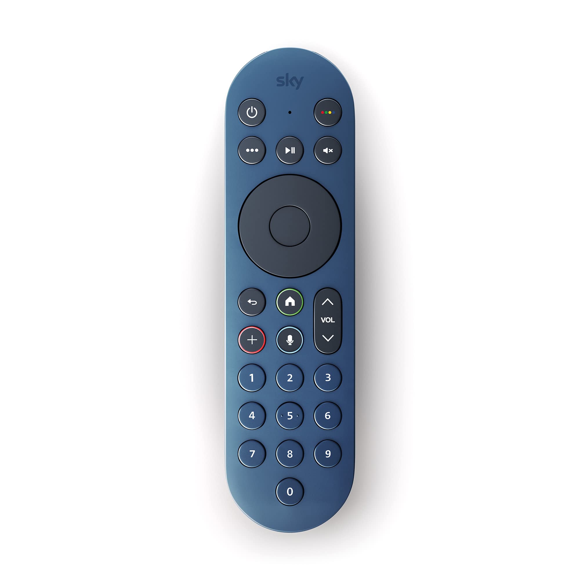 Sky Glass and Sky Stream TV Remote - Ocean Blue