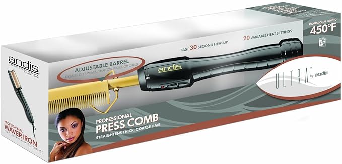 andis high heat press comb canada