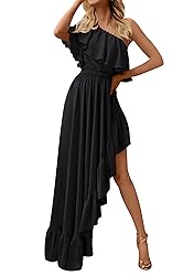 ZESICA Women's 2024 Summer Boho One Shoulder