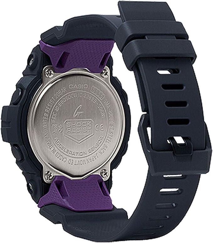 g shock black purple