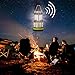 LED Rechargeable Multifunction Camping Lantern, Bluetooth Speaker Tent Light, 3 Light Modes, Adjustable, Portable, USB Cable + Built-in Microphone, Perfect for Camping/Dating/Garden Party/Emergency