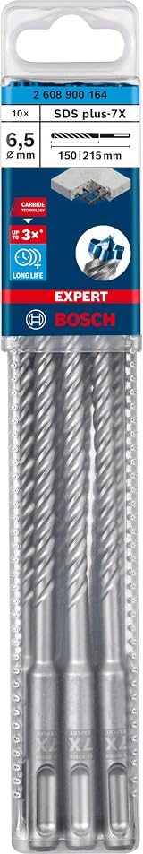 Bosch EXPERT SDS plus-7X Hammer Drill Bit 6.5 x 150 x 215 mm 10-pc view 2
