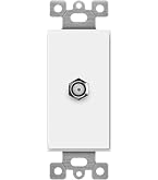 thumbnail image 2 of Premier Electrical Products DOUBLE-TV-PLATE-WH - Double TV Coax Wall Plate With Two F-Connectors, White 2 of 4