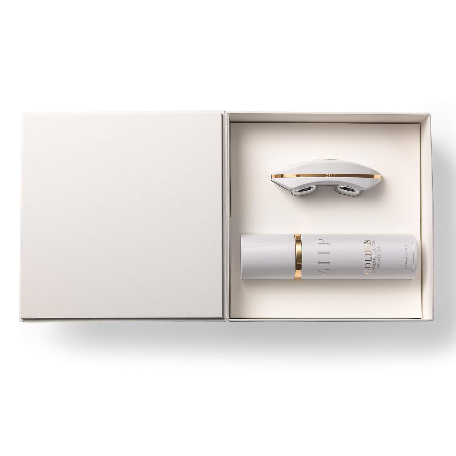 ZIIP Beauty Microcurrent Professional Facial Device | Portable, Kit, Conductive Gel, Charger, & Bag: Beauty