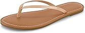 CUSHIONAIRE Cora Flip Flops for Women | Vacation Beach Essentials | Casual Women Footwear Sandals with Wide Widths Available