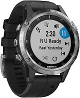 Garmin Fenix 5 Plus Multisport GPS Smartwatch Color Maps Heart Rate Music view 2