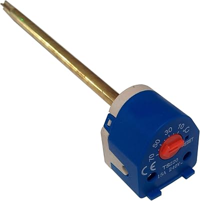 Primaflow 18" Immersion Heater Thermostat Blue Stainless Steel for 27"-36"
