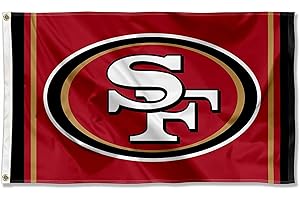 WINCRAFT San Francisco 49ers SF Large 3x5 Flag