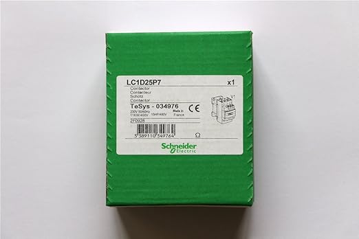 Schneider Electric Lc1d25p7 Contactor 600vac 25amp Iec Options Amazon Com Industrial Scientific