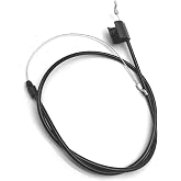 Funhoon Control Cable 946-0957 50 INCH for MTD Troy-Bilt Yard Man Yard Machines 746-0957 Throttle Cable Engine Zone Control Cable Push Walk-Behind Lawn Mowers