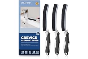 Cleangor Crevice Cleaning Brushes, Scrub Brush for Hard to Reach Small Space, Home Essentials, Cleaning Supplies, Cleaning To