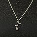 Befettly Women Necklace Handmade 14K Gold Vivid 3D Rose Pendant Dainty Chain Jewelry