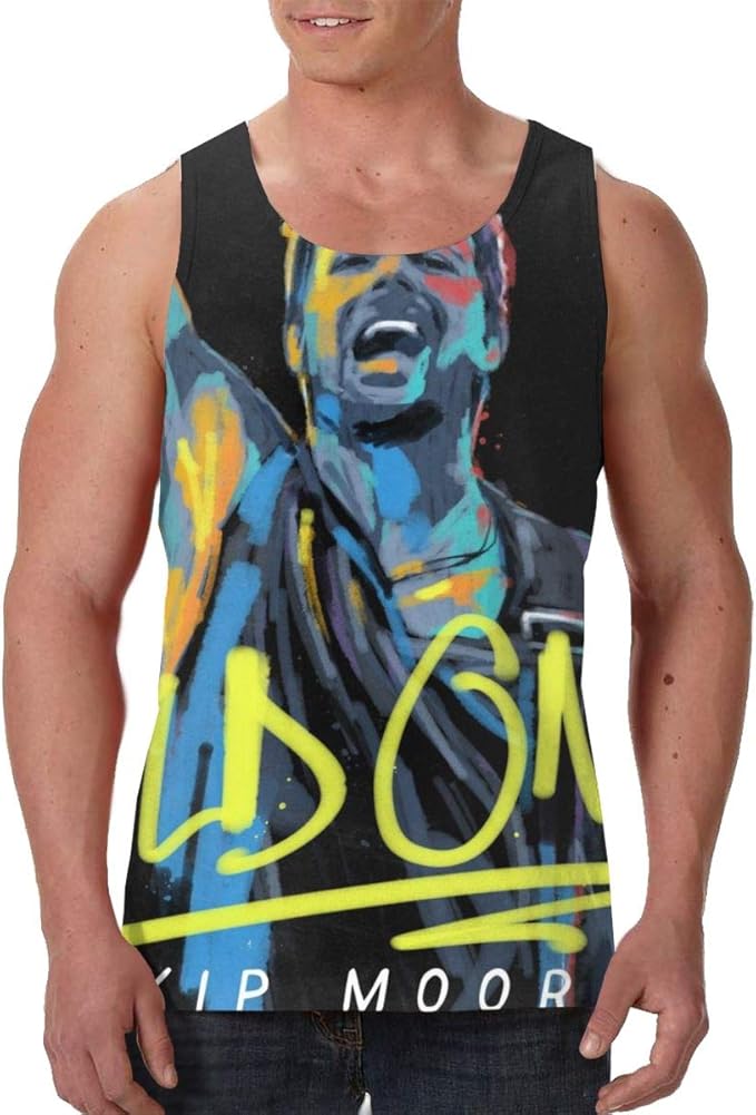 ChaseM Men's Kip Moore Wild Ones 3D Printed Gym Sleeveless Tank Top T-Shirt S Black: Amazon.ca 