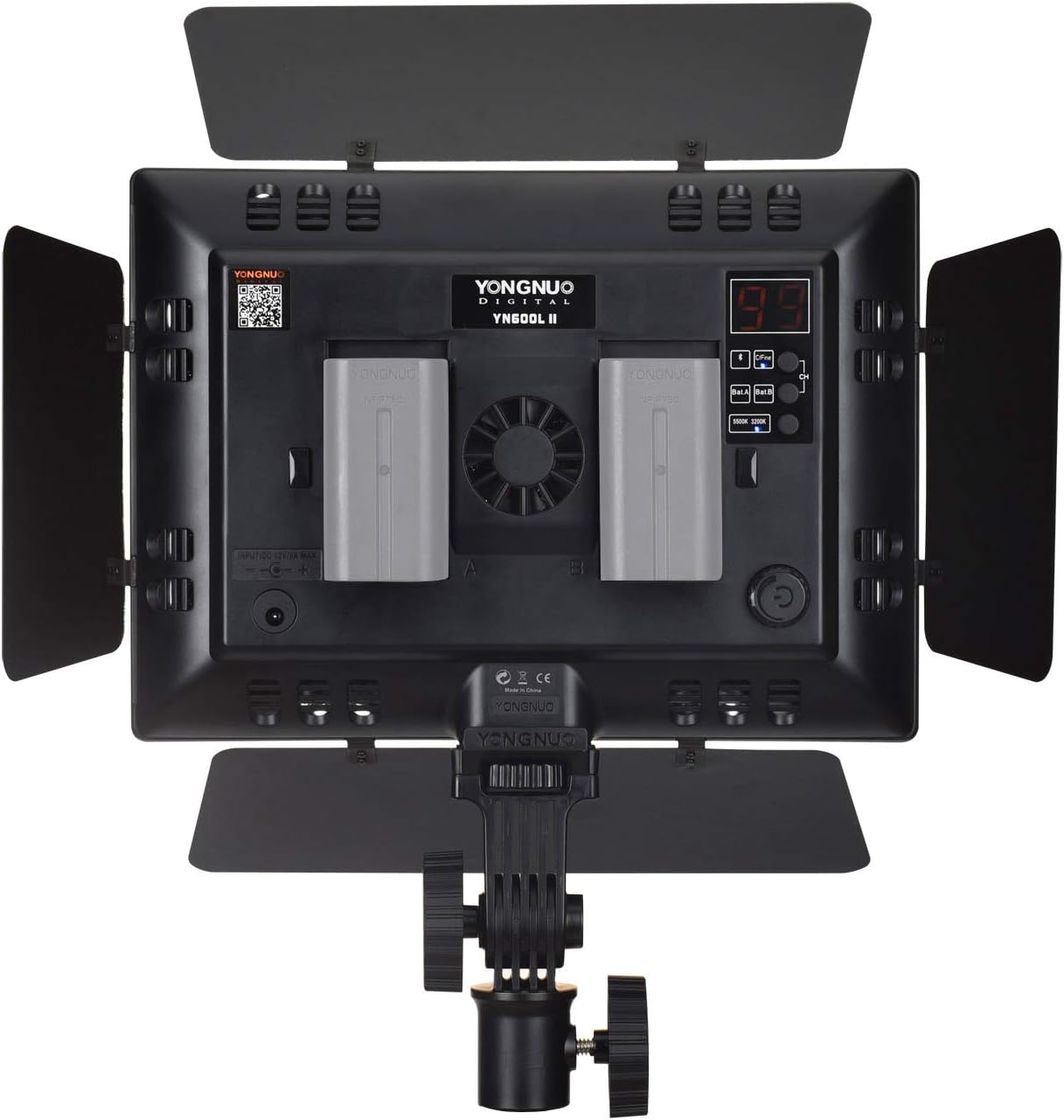 YONGNUO YN-600L II 600 LEDs Video Light, Adjustable Color Temperature 3200K-5500K, with Wireless Controller - Image 4