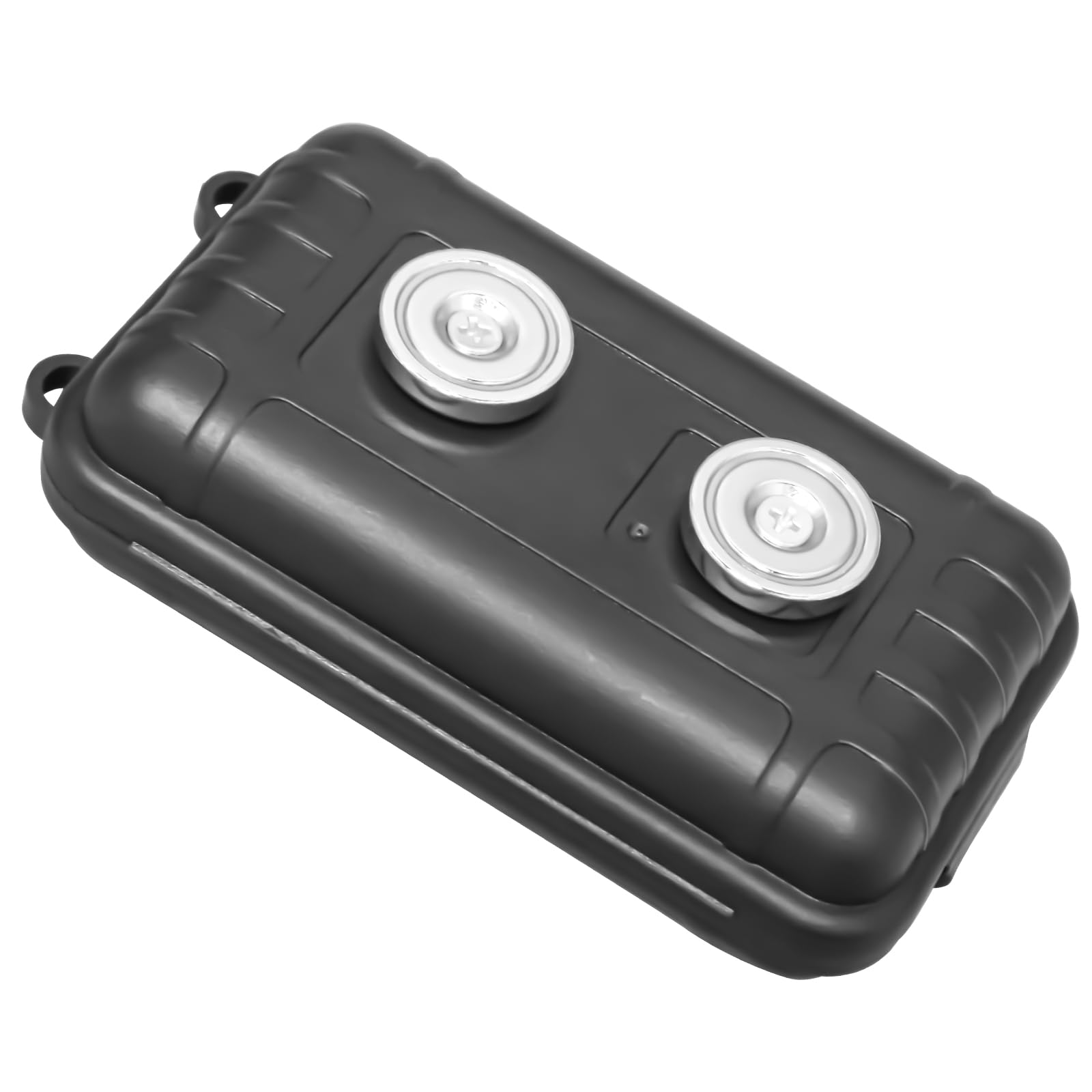 CANIPHA Magnetic Key Holder Under Car, Hide A Key Magnetic Car Key Holder Key Hider, Waterproof Hidden Key Holder Car Key Case for Outdoor Travel, Magnetic Key Box for Under Car Vehicles (Black)