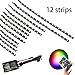 12Pcs Motorcycle LED Light Kit Strips Multi-Color Accent Glow Neon Lights Motorcycle Cellphone app waterproof Bluetooth Controller led motorcycle atv lights Music Sync for motorcycle,ATV,golf Car