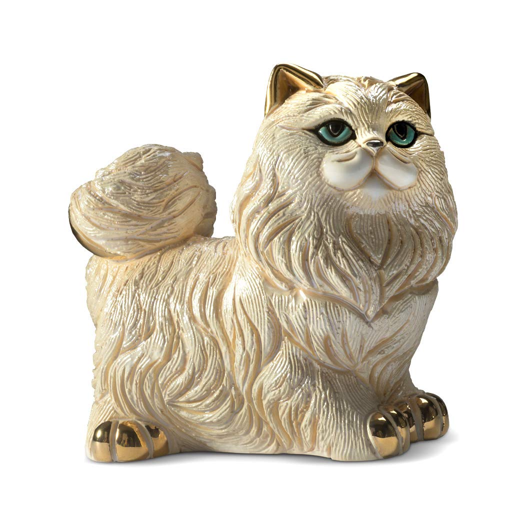 De Rosa Rinconada - Angora Cat Ceramics Figurine