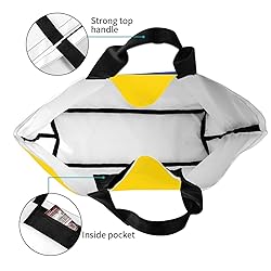 YSBYEIU Cute Colombia Flag Tote Bag For Women Men