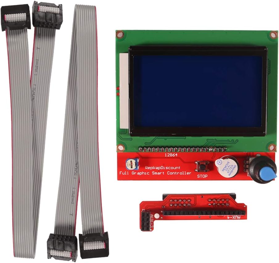 AITRIP 3D Printer Controller 12864 LCD Display Smart Controller Board RAMPS 1.4