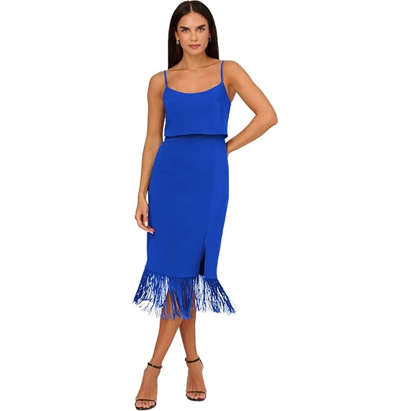 eliza j halter sheath dress Eliza J Womens Floral Metallic Halter Dress Navy 2