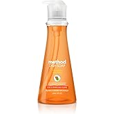 Method Dish Soap, Clementine, 18 Fl. Oz (Pack of 6)