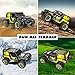Remote Control Car, 1:10 Large Scale Electric RC Car Off-Road Monster Truck with High Speed 48km/h Wide Range 100M 2.4GHz 4WD, Anti-Collision R/C Cross-Country Racing Vehicle