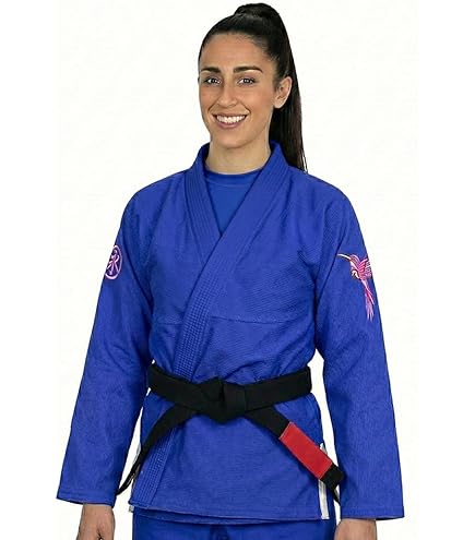 Keiko, Calça de Kimono Jiu Jitsu, Rip Stop, Azul, A0 | Amazon.com.br