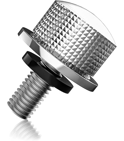 Vis De Siège Harley Style Tête De Mort - Compatible Touring, Sportster, Softail, Dyna 1996-2020