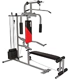 V-Fit LFG2 Herculean Cobra Lay Flat Home Gym – Palestra Multifunzione Con Panca Piatta E 64 Kg Di Resistenza