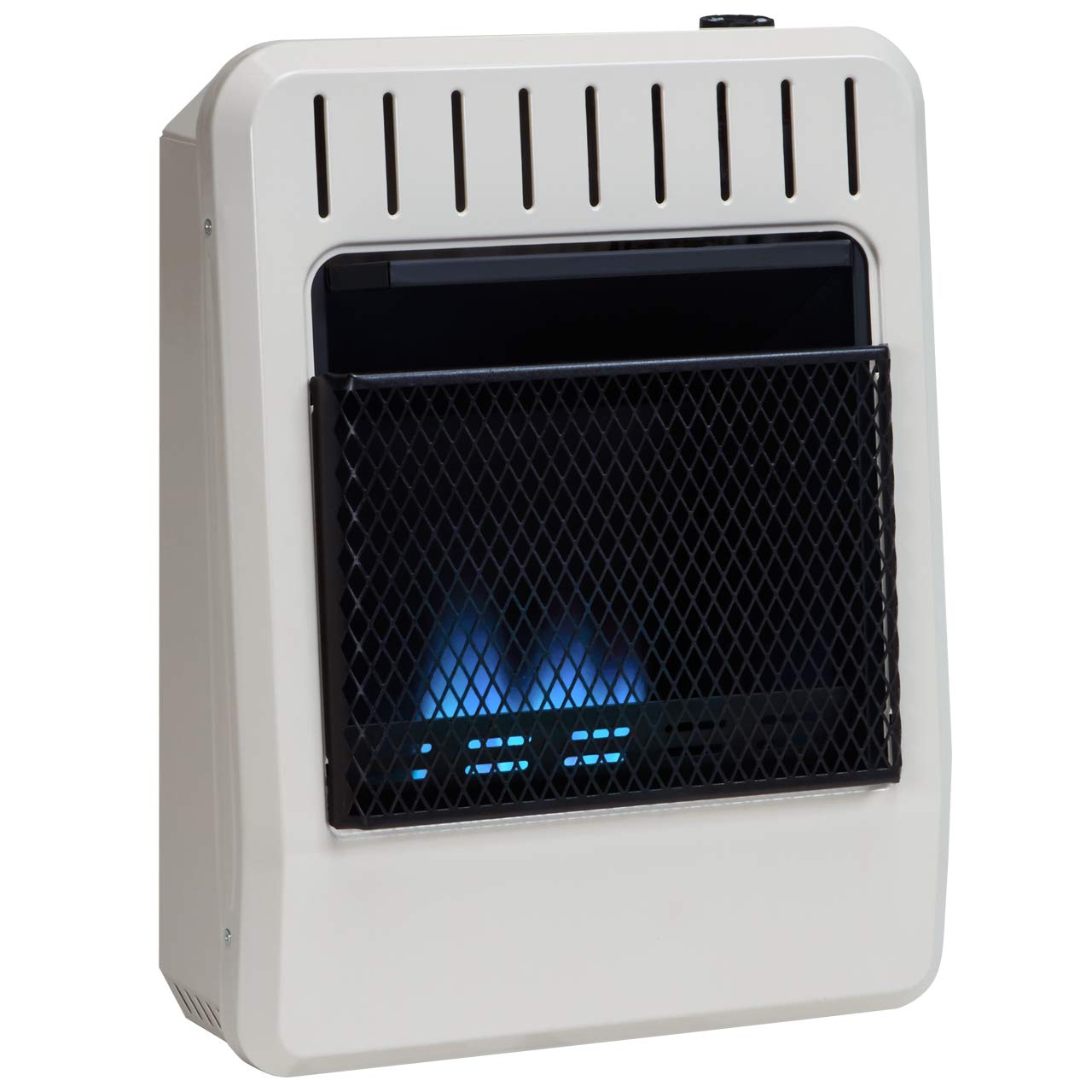 Avenger Dual Fuel Ventless Blue Flame Heater - 10,000 BTU, Model# FDT10BFA