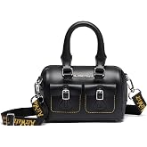 Dr. Martens Leather Mini Top Handle Bag, Black Kiev