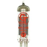 Fender 5550113583 Groove Tubes GT-EL84-S Med Quartet Amplifier Tube