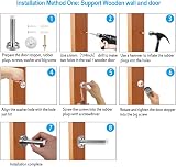 Northern Brothers Chrome Door Stopper Heavy Duty 6 Pack view 4